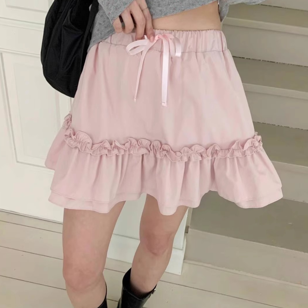 A-line french skirt lf3149