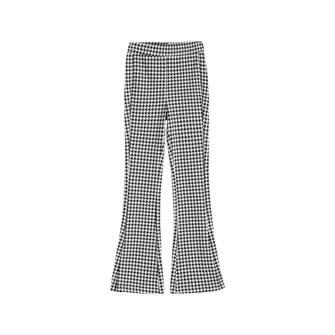 houndstooth pants  lf3115