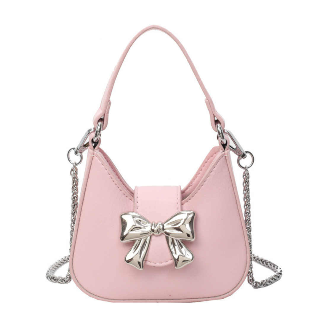 metallic ribbon bag lf3001