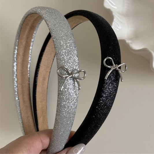 lame lame ribbon headband lf3256