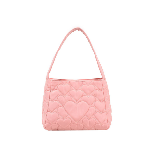 quilted heart bag lf2589