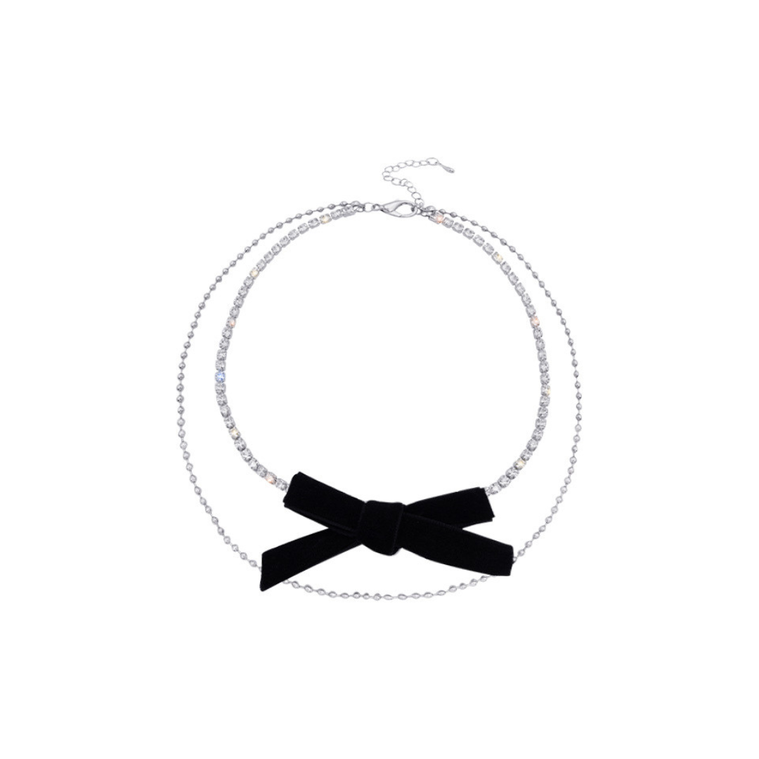 silverstone ribbon necklace lf2972