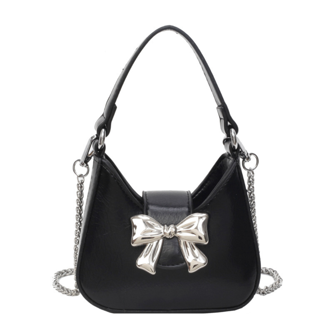 metallic ribbon bag lf3001