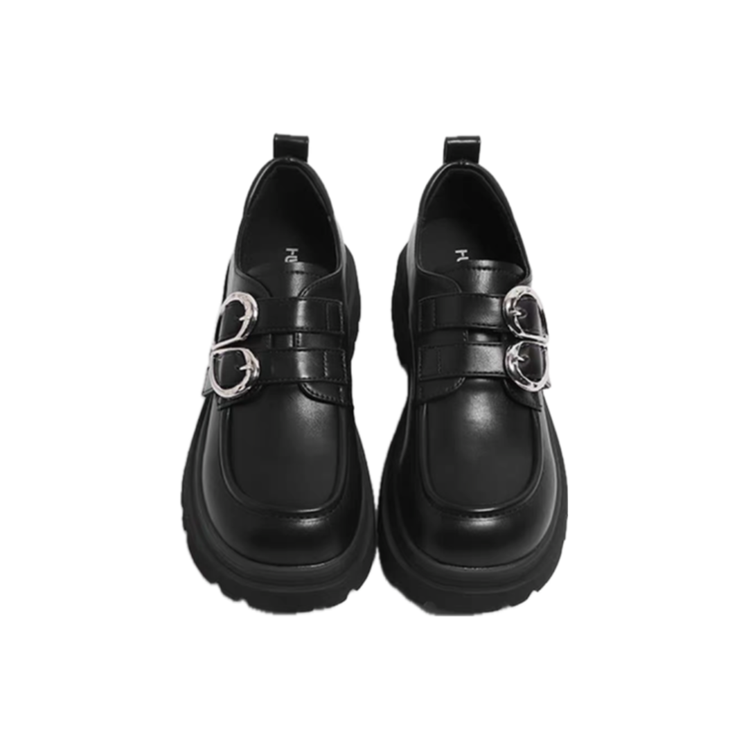 belt heart platform shoes lf2901