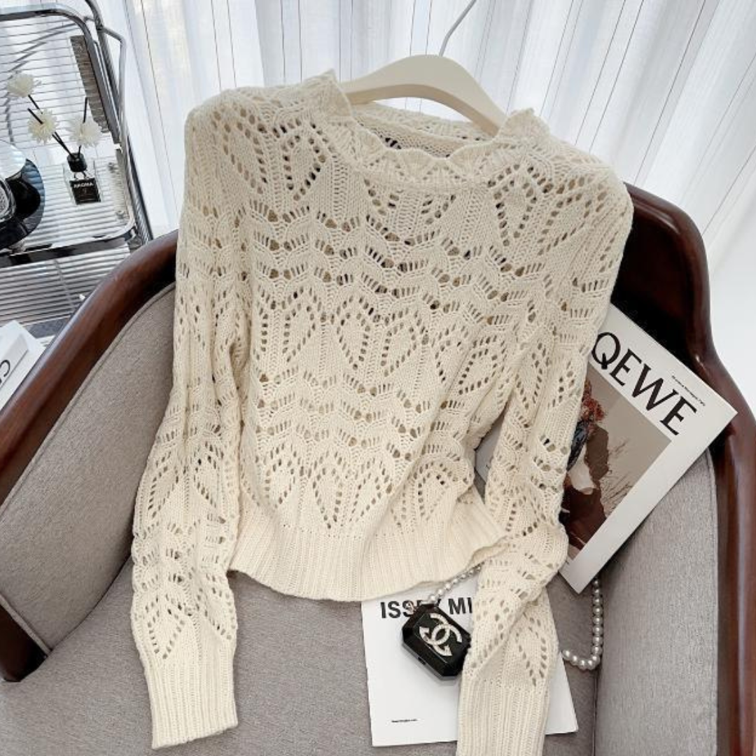 crochet sweater lf2607