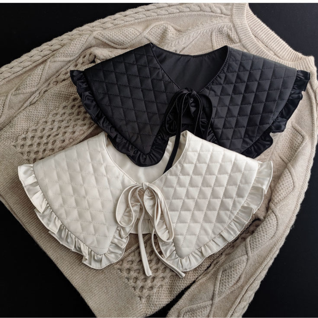 quilted collar lf2606