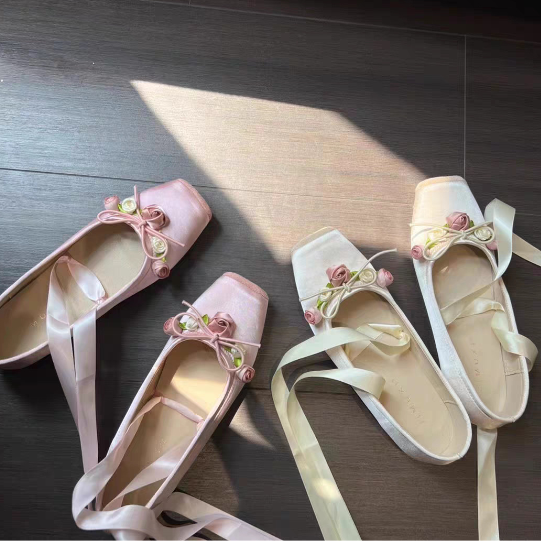 rose ballet shoes lf3037