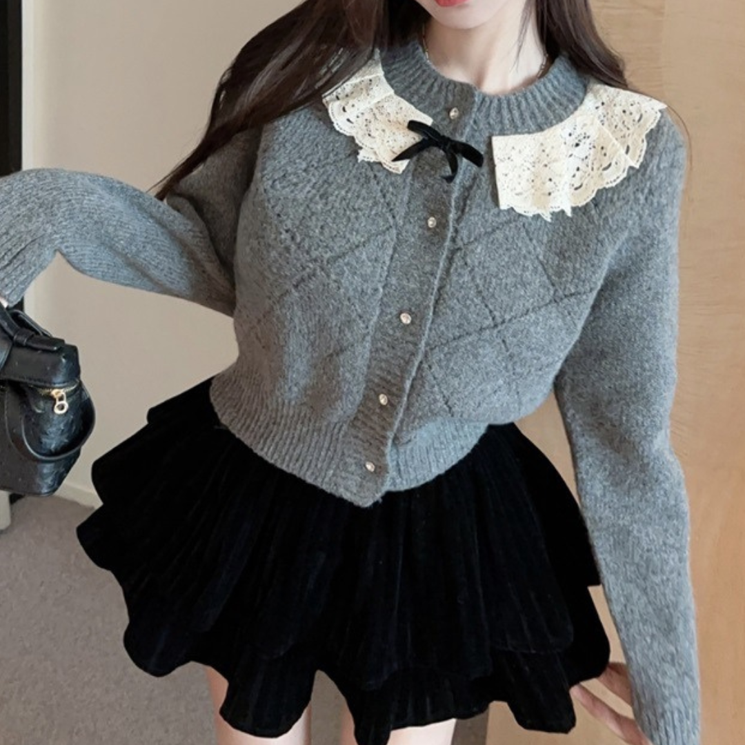 girly sweater cardigan lf3027