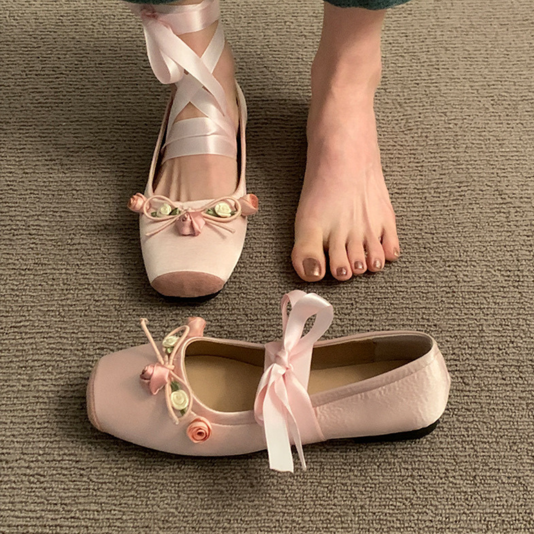 rose ballet shoes lf3037