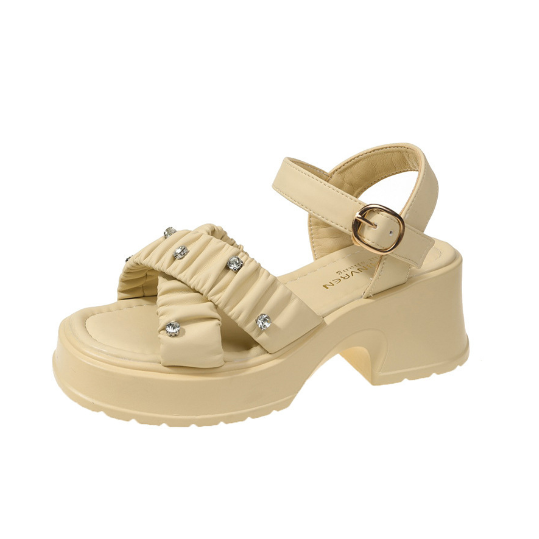 【再販】bijou platform sandals lf2376-2024