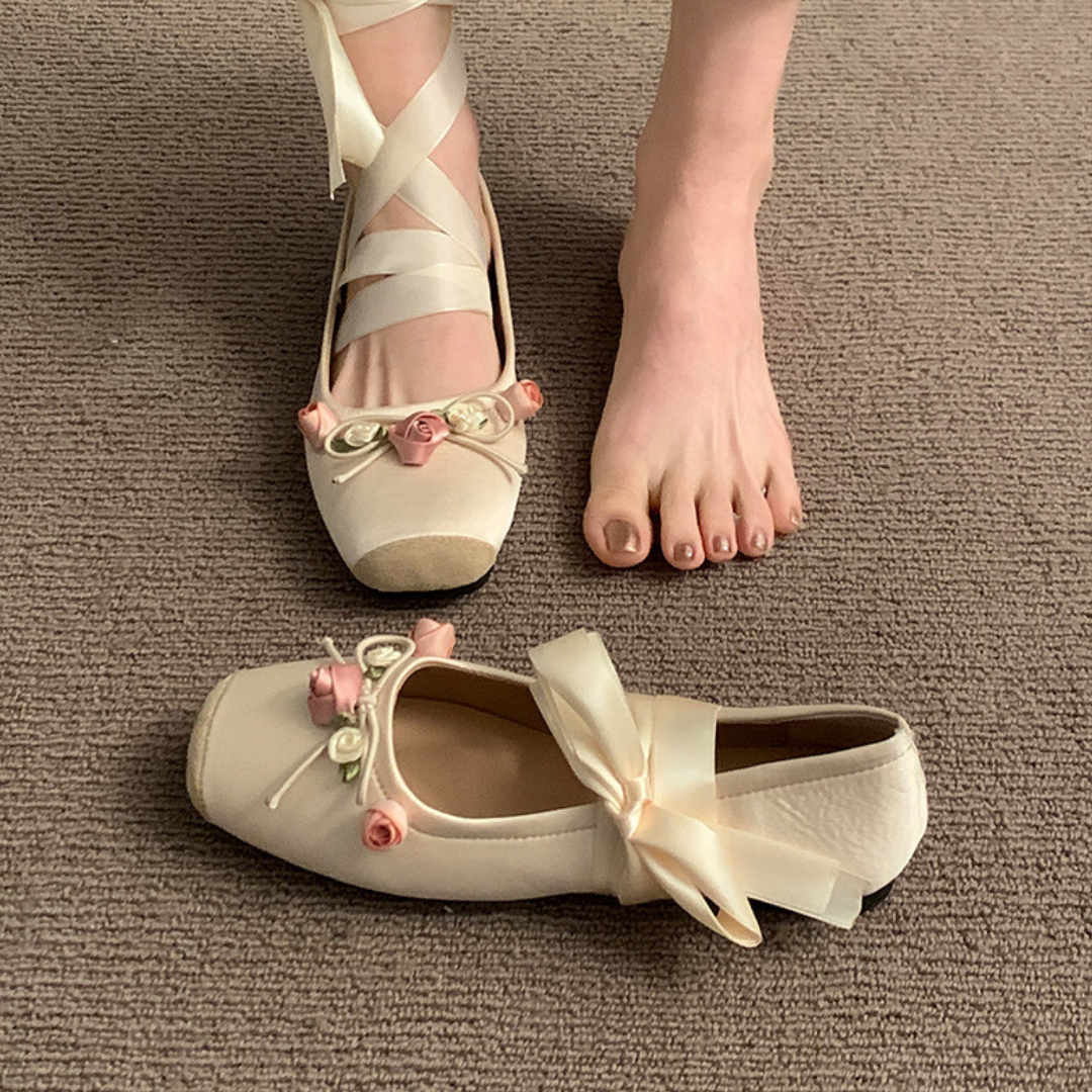 rose ballet shoes lf3037