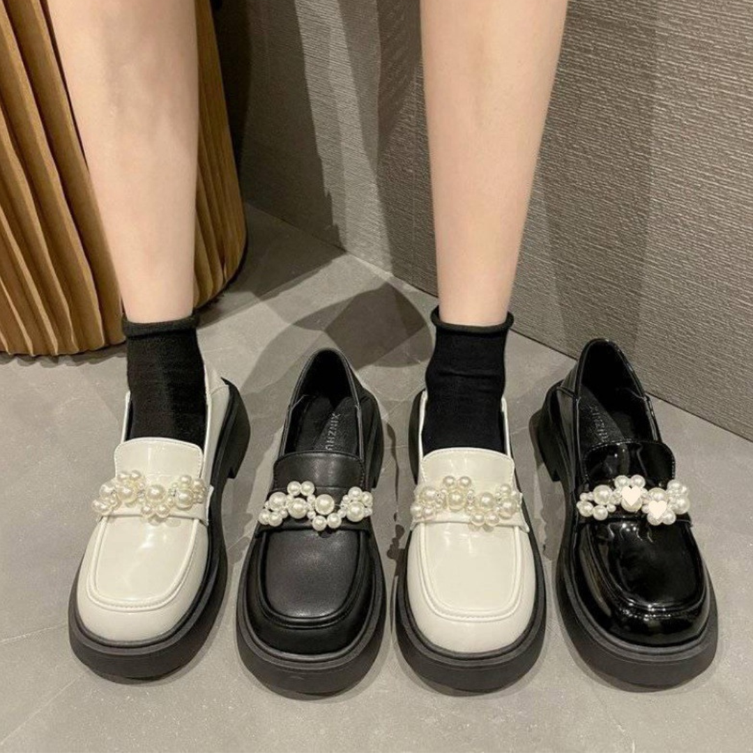 pearl platform loafers lf2930