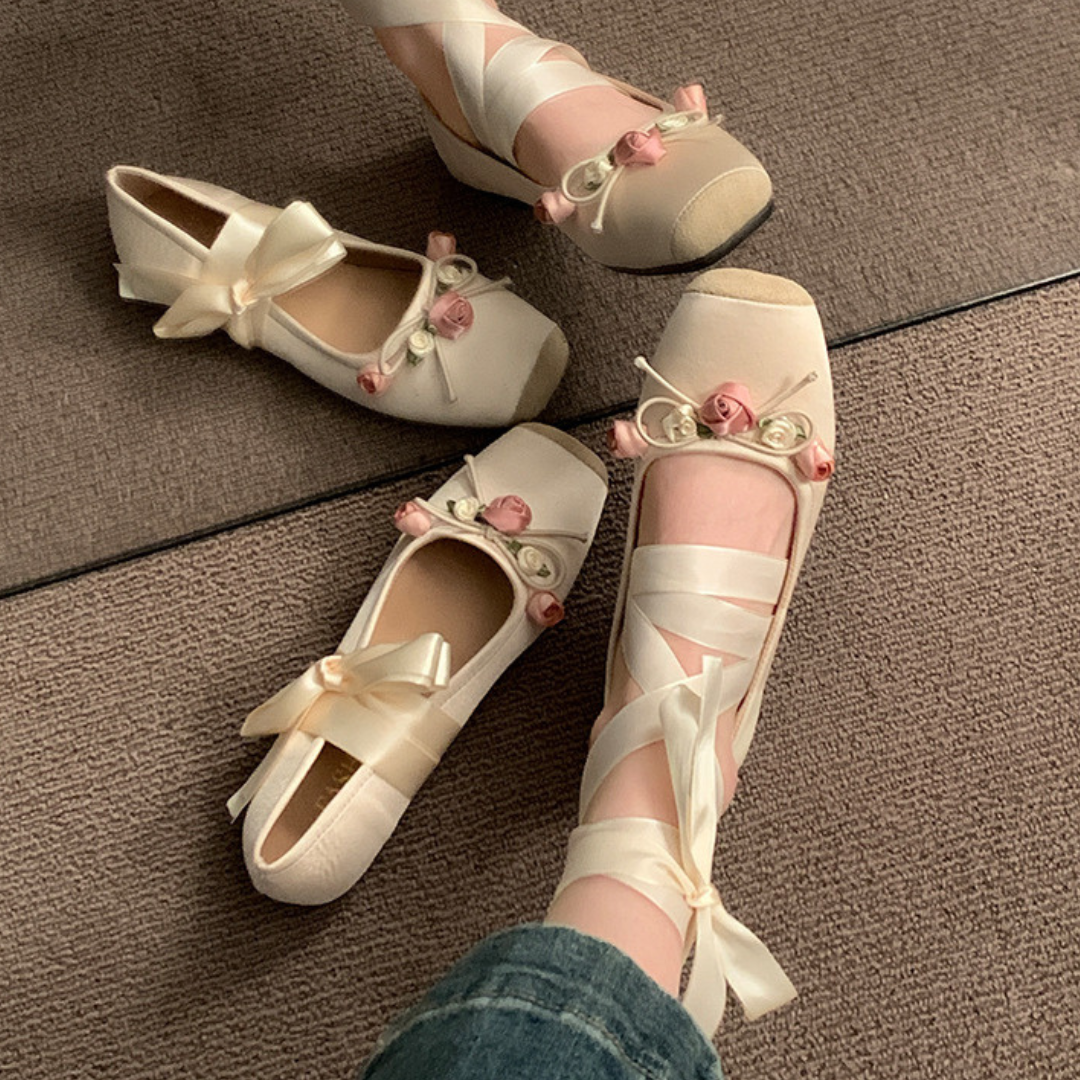 rose ballet shoes lf3037