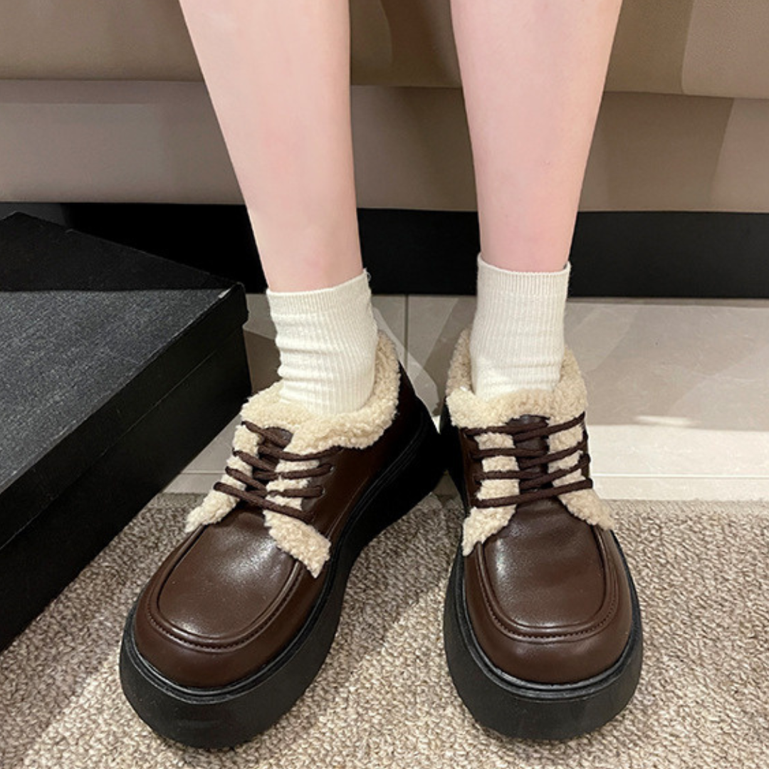 snow boots loafers lf2657