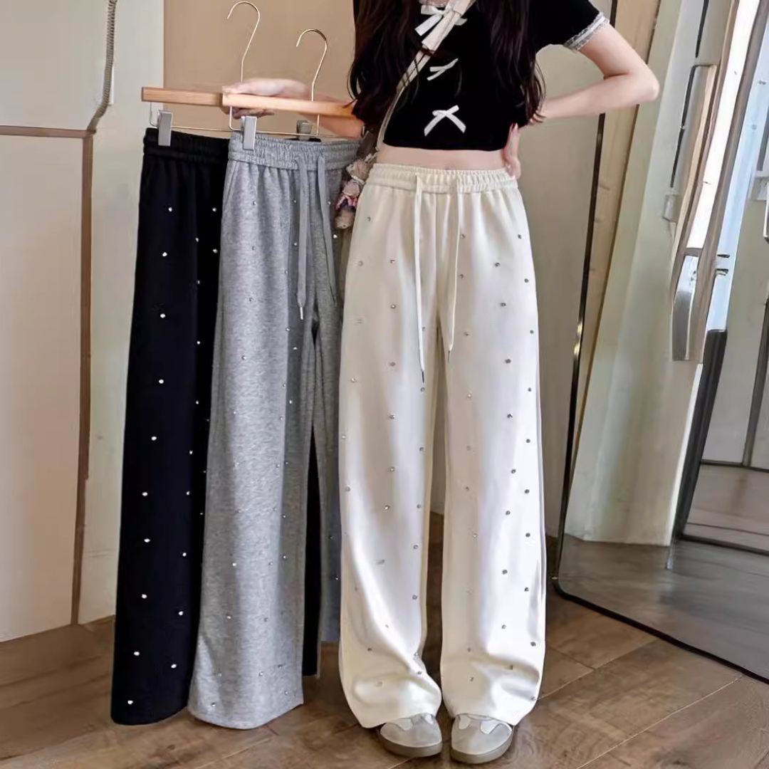 glitter stone sweatpants lf3127