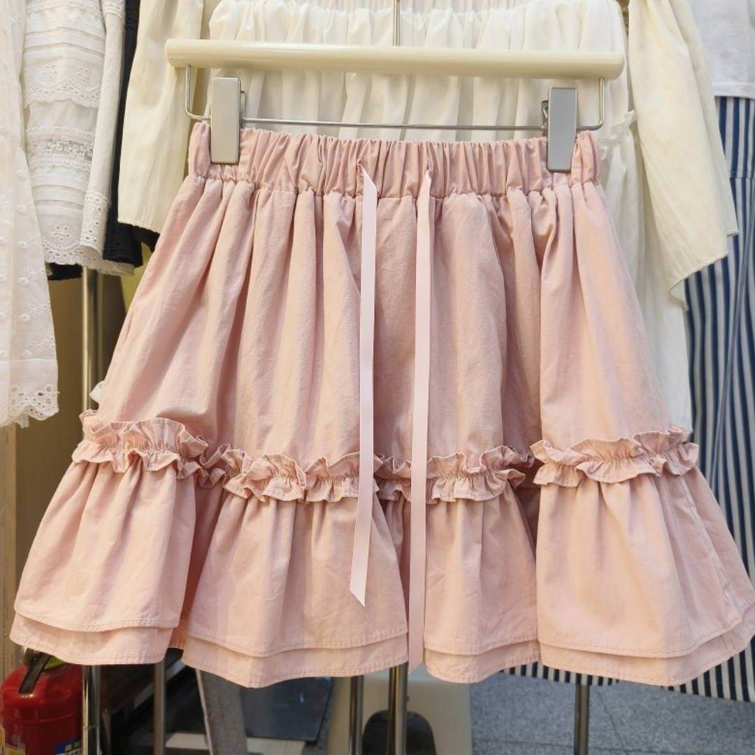 A-line french skirt lf3149