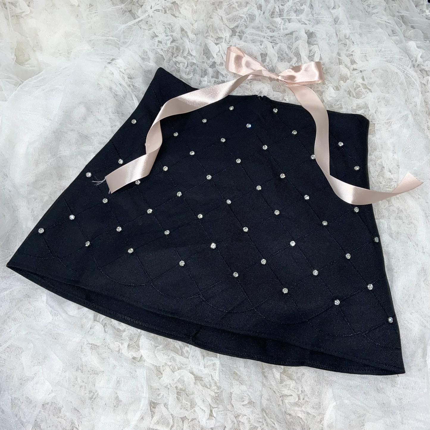 【即納】Sparkly stone skirt pants lf-s1010