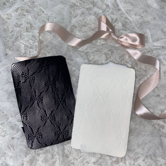 【即納】ribbon lace tights lf-s1029