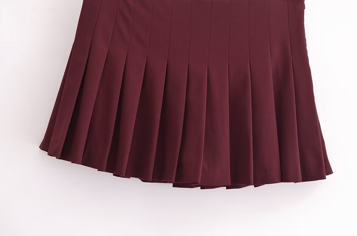 pleats skirt lf3365