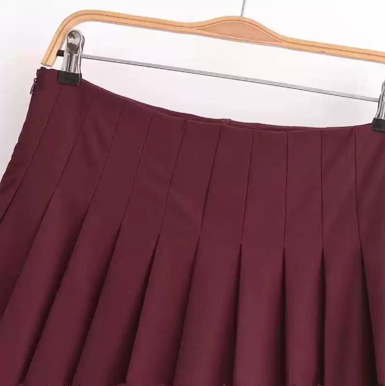 pleats skirt lf3365