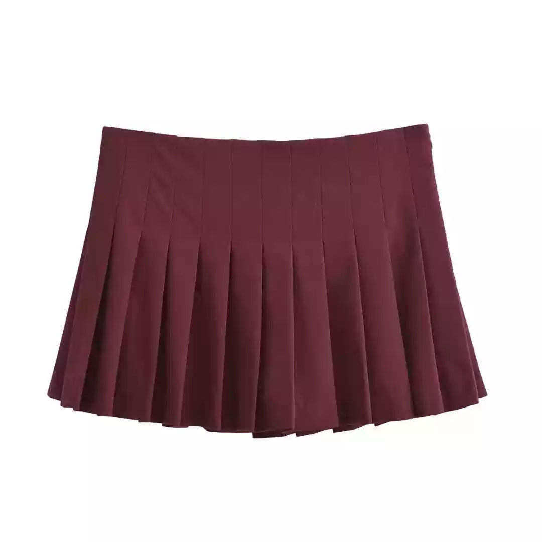 pleats skirt lf3365