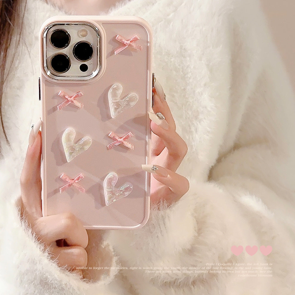 heart lovely smartphone case lf2967【即納】