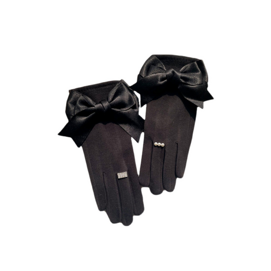 satin ribbon gloves lf2749