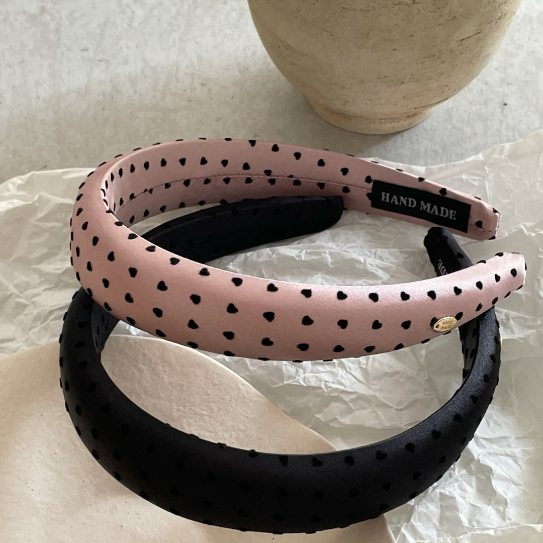 heart dot headband lf2118