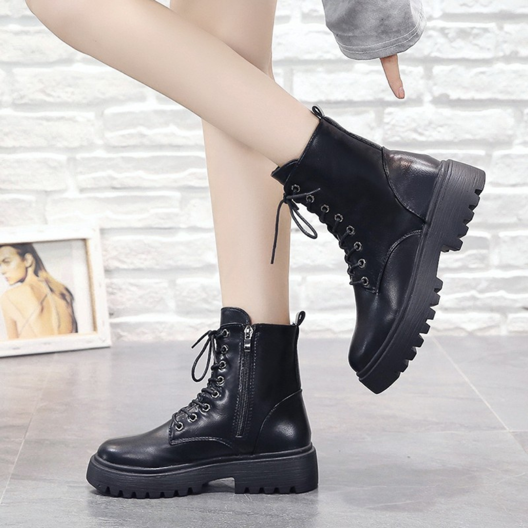 laceup short boots lf1748