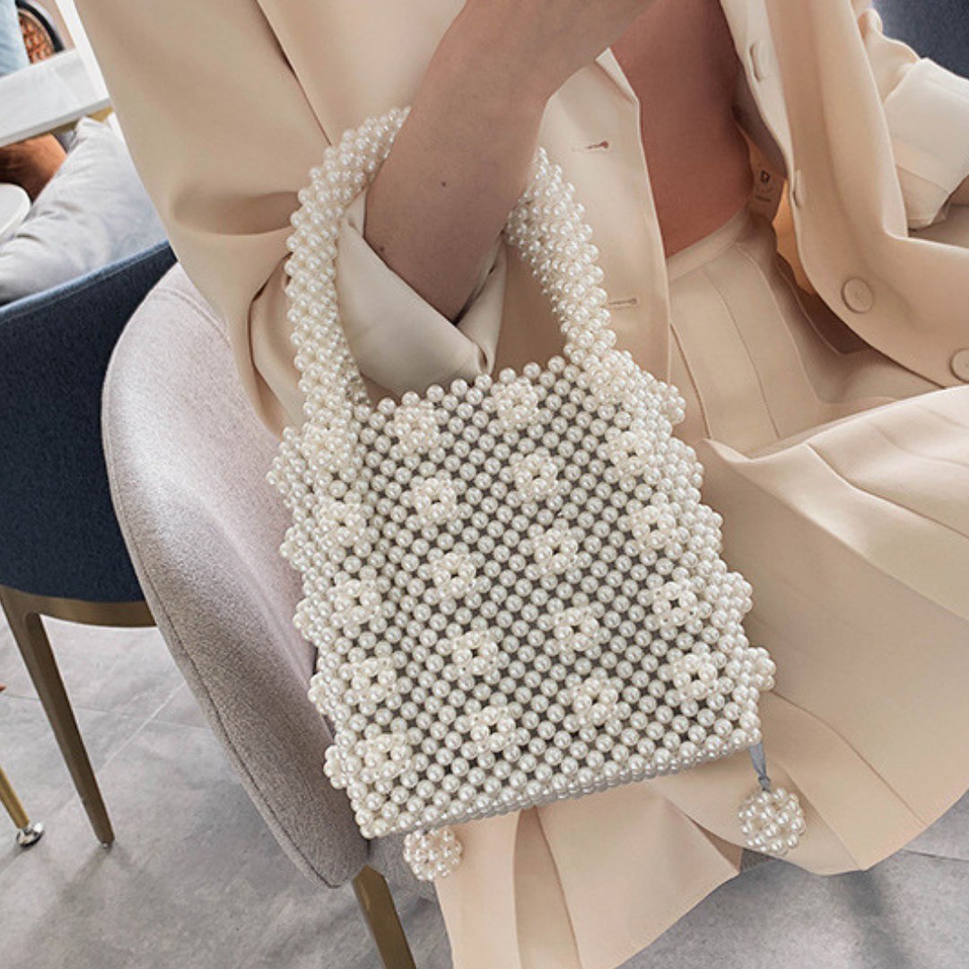 pearl hand bag lf1167 La Florence