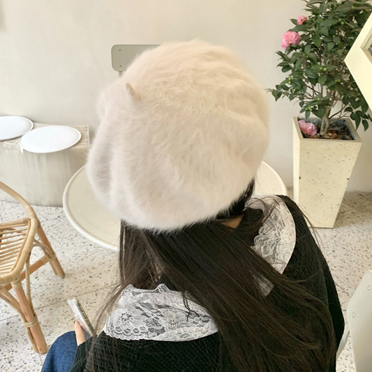 simple mohair beret lf1924